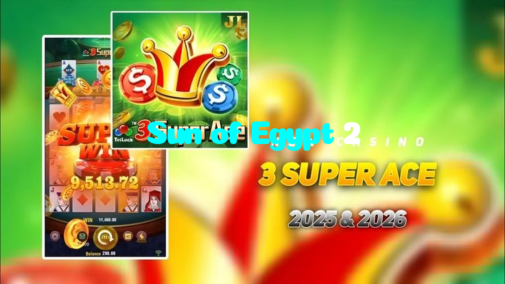 Sun of Egypt 2 casino presented on mobile device in Pakistan with slots and live games